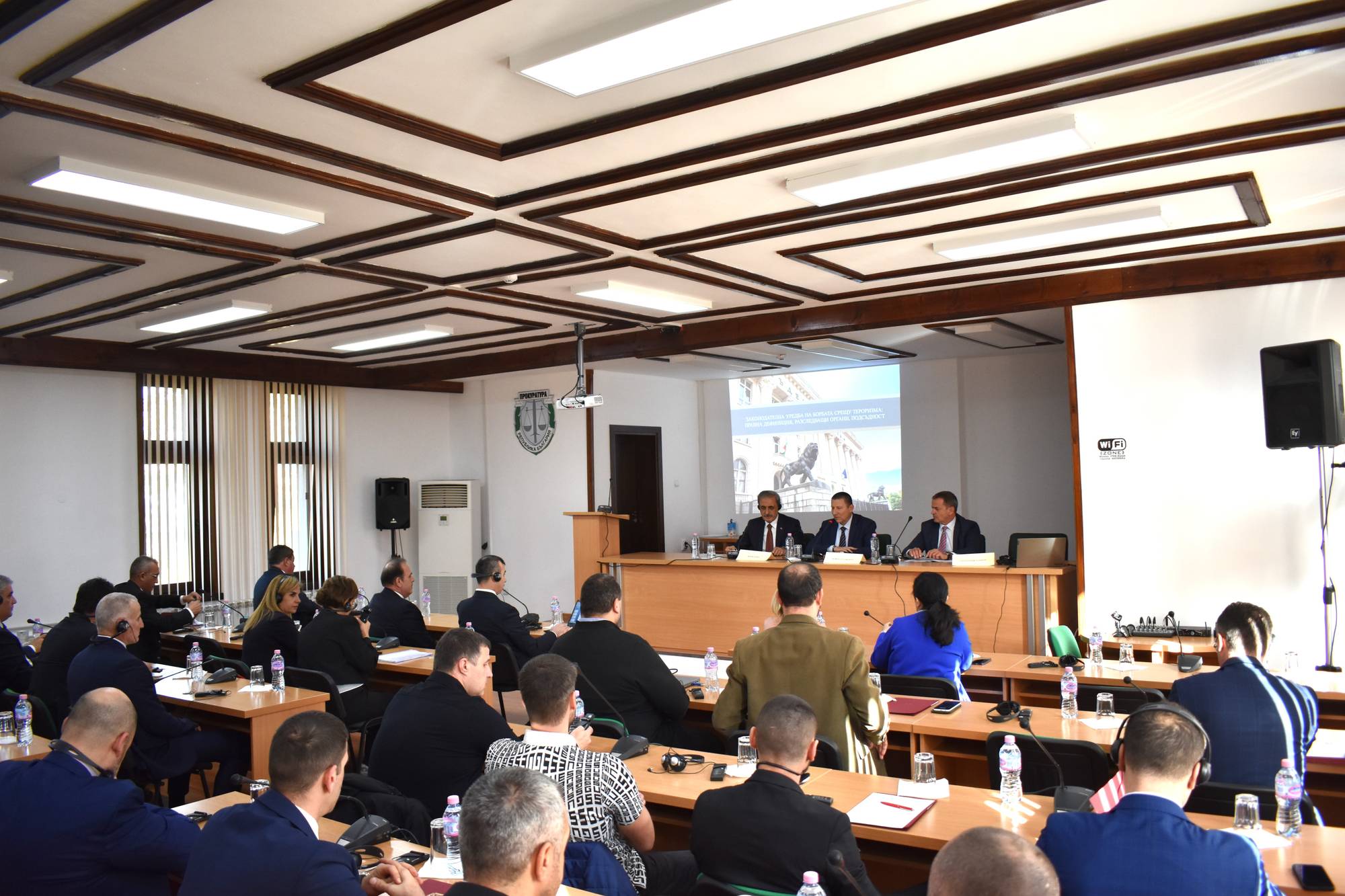  Главните прокурори на България и Турция - Борислав Сарафов и Бекир Шахин, откриха взаимен конгрес за противопоставяне на тероризма 